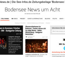 Unsere tägliche Zeitungsbeilage ‚Bodensee News um Acht‘ Unsere tägliche Zeitungsbeilage ‚Bodensee News um Acht‘