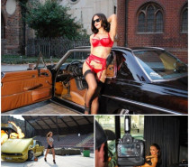 Berlin Tag und Nacht: Miss Tuning Kalender-Shooting lief auf Hochtouren