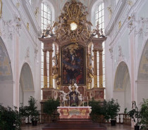 3. April: Gedenktag des heiligen Georg, Patron der Klosterkirche Ochsenhausen