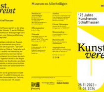 Neue Ausstellung «Kunst vereint. 175 Jahre Kunstverein Schaffhausen»