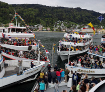 Flottensternfahrt eröffnet Bodensee-Saison feierlich Flottensternfahrt eröffnet Bodensee-Saison feierlich