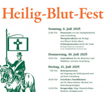 Heilig-Blut-Fest in Bad Wurzach am 11. Juli 2025 Heilig-Blut-Fest in Bad Wurzach am 11. Juli 2025
